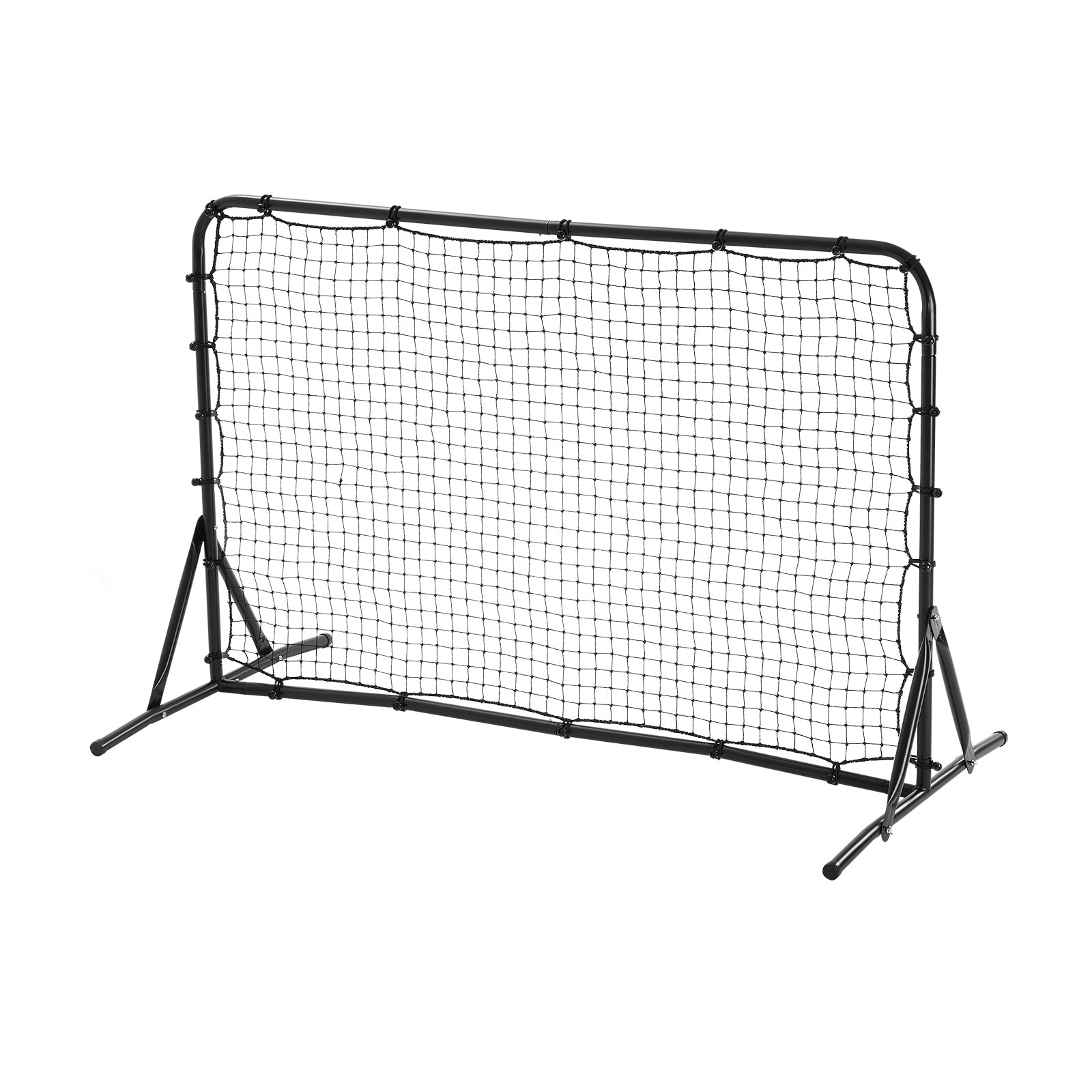 6x4FT Soccer Rebound Trainer Soccer Training Equipment Double-Sided Net_voghion.com
